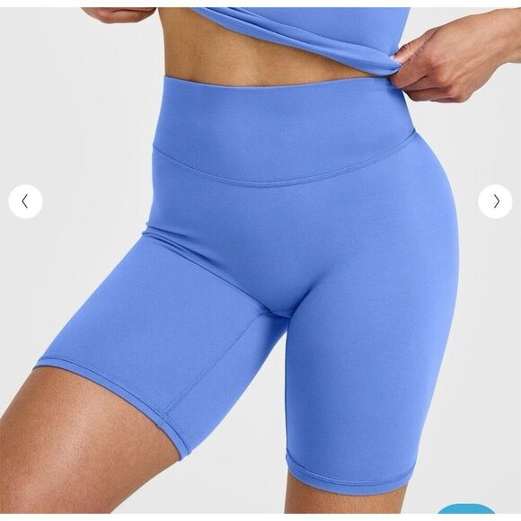 Oner Active Women's SoftMotion Shorts Blue 8” Size XL New - Picture 1 of 11